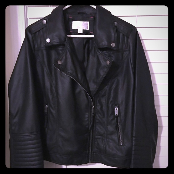 Xhilaration Faux-Leather Jacket - Picture 1 of 3
